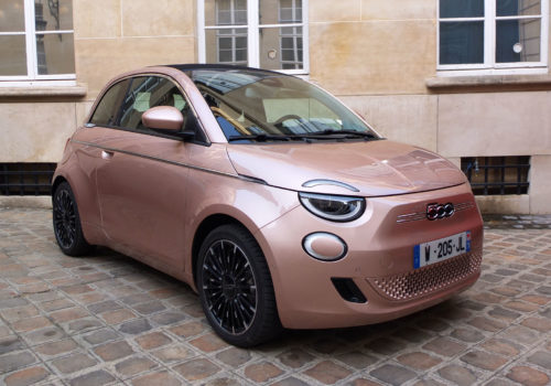 Fiat 500 e voiture électrique location