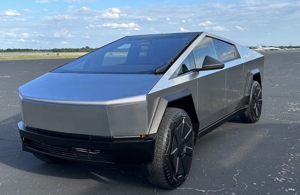 tesla cyber truck voiture électrique