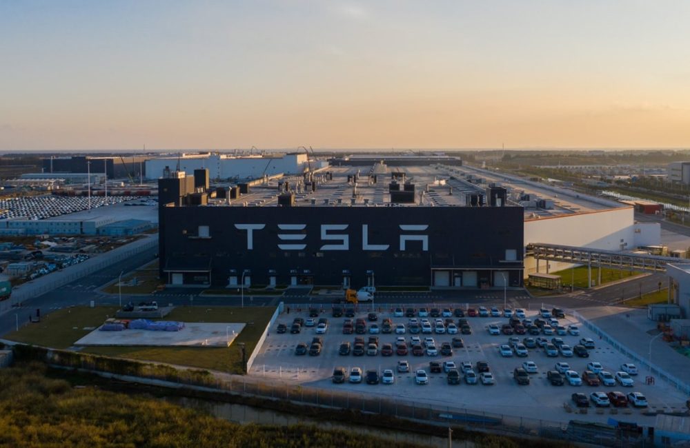 Shanghai Gigafactory Tesla Elon Musk