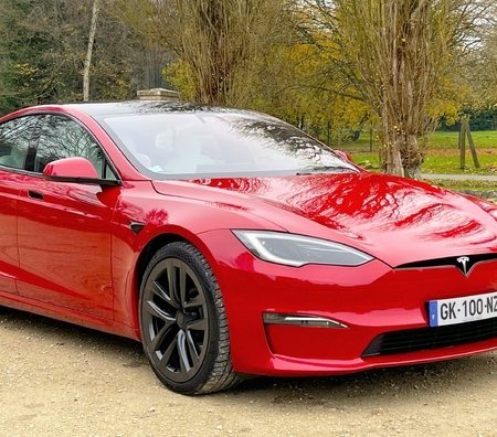Tesla Model S Plaid electric car